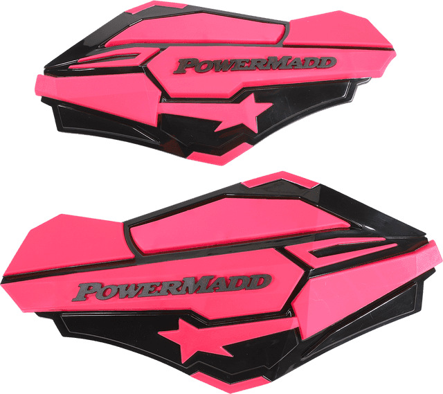 POWERMADD 0635-1902 Sentinel Handguards - Pink/Black