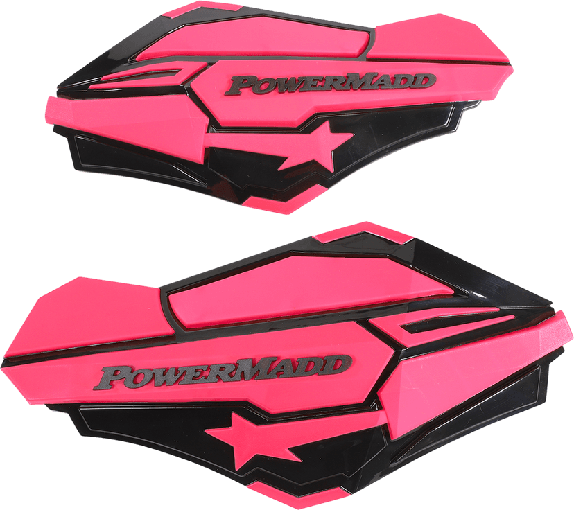 POWERMADD 0635-1902 Sentinel Handguards - Pink/Black
