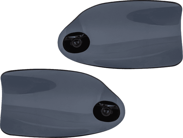 KLOCK WERKS 06352800 Flare® Handguards - '23-'25 Harley-Davidson - Dark Smoke — image 2 of 4