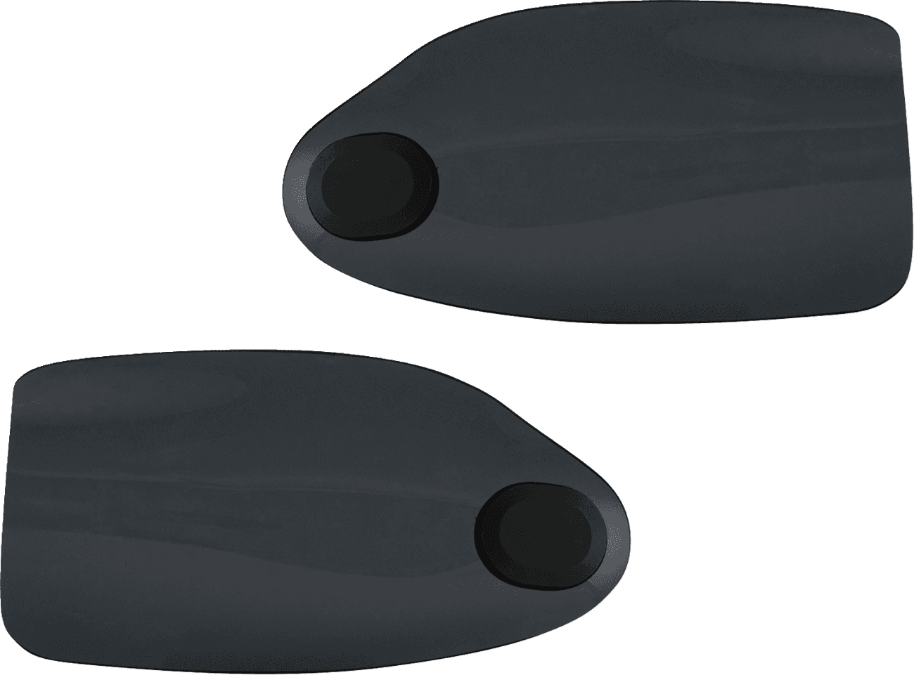 KLOCK WERKS 06352800 Flare® Handguards - '23-'25 Harley-Davidson - Dark Smoke