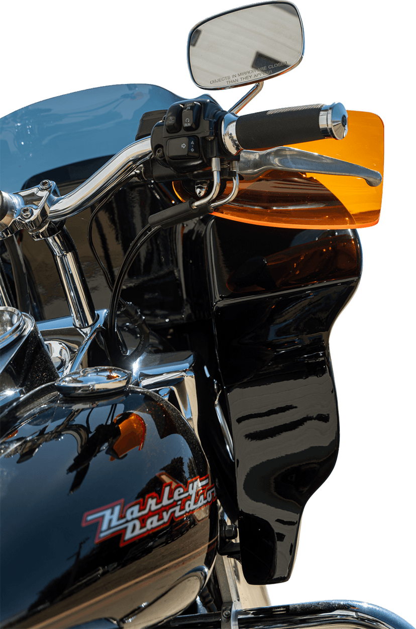 KLOCK WERKS 06352810 Flare® Handguards - Harley-Davidson Cable Clutch - Orange Ice — image 3 of 4