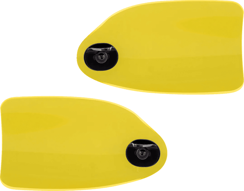 KLOCK WERKS 06352814 Flare® Handguards - Harley-Davidson Hydraulic Clutch - Yellow Ice — image 2 of 4