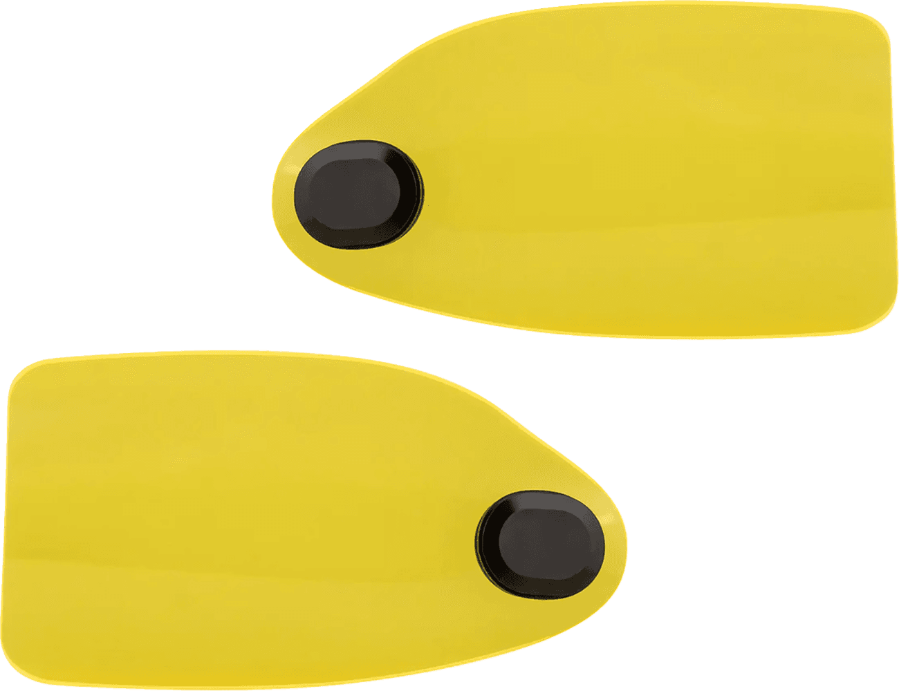 KLOCK WERKS 06352814 Flare® Handguards - Harley-Davidson Hydraulic Clutch - Yellow Ice