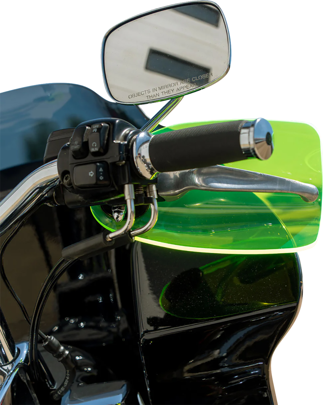 KLOCK WERKS 06352815 Flare® Handguards - '23-'25 Harley-Davidson - Green Ice — image 4 of 4