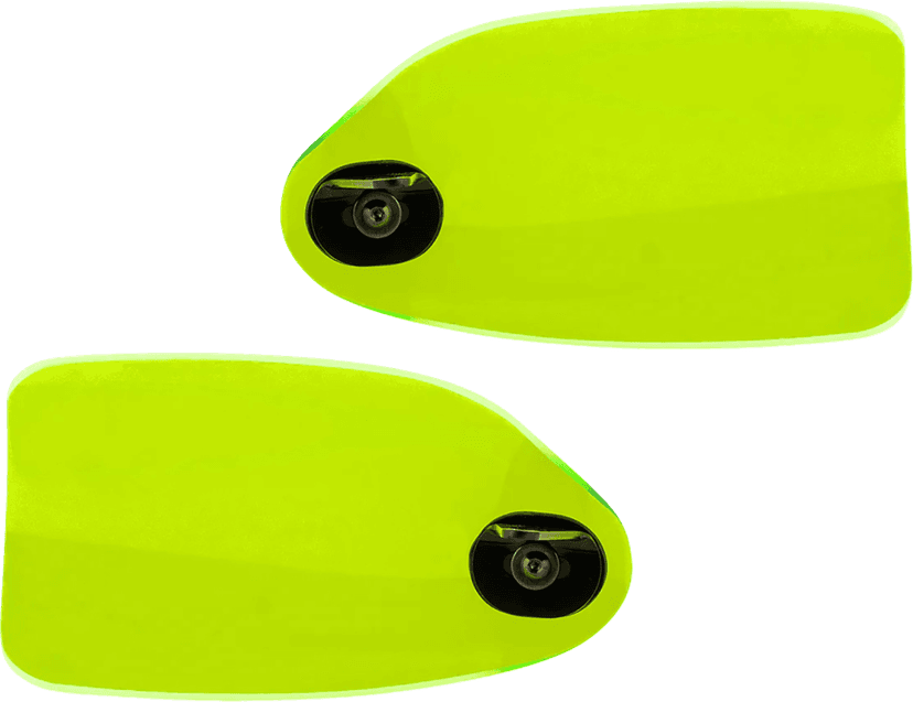 KLOCK WERKS 06352817 Flare® Handguards - Harley-Davidson Hydraulic Clutch - Green Ice — image 2 of 4