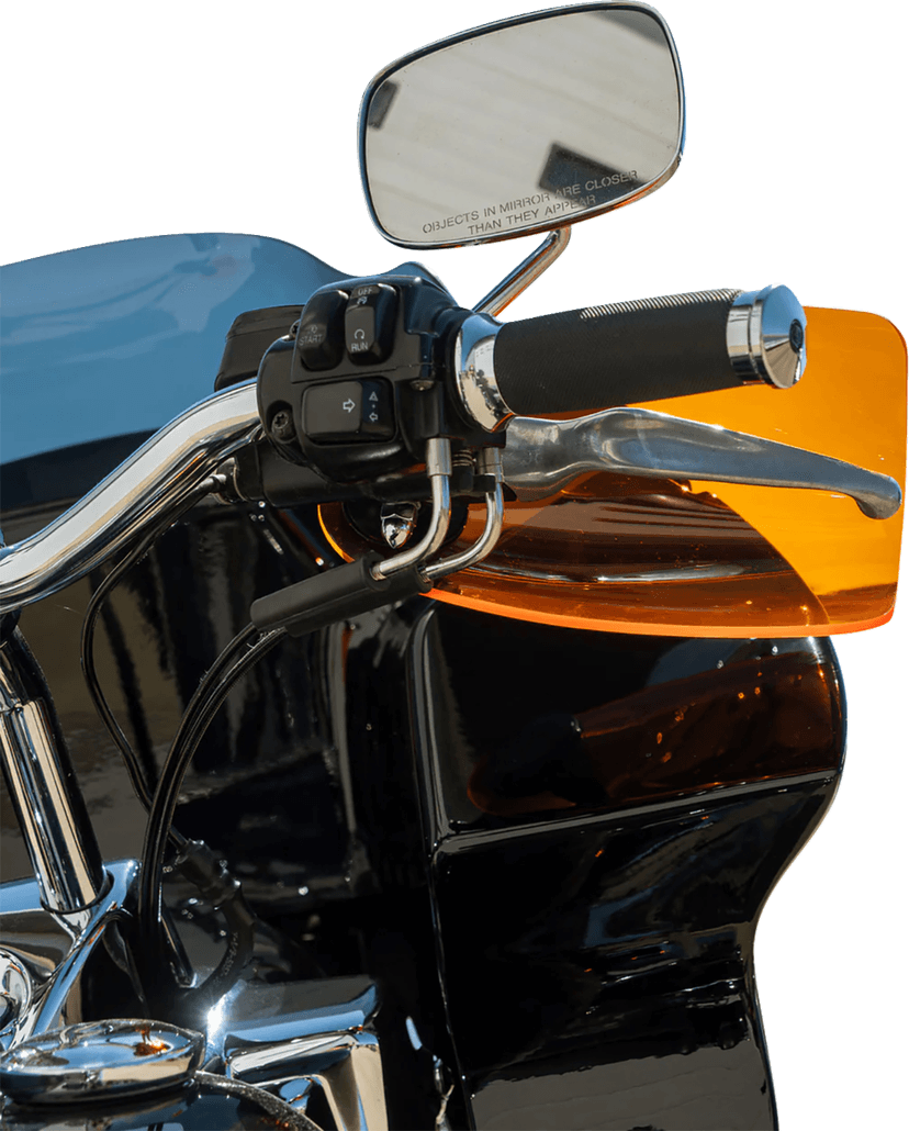 KLOCK WERKS 06352825 Flare® Handguards - Harley-Davidson Cable Clutch - Orange — image 4 of 4