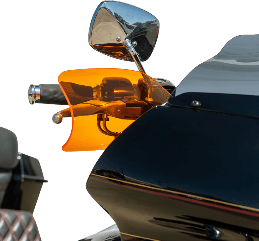 KLOCK WERKS 06352826 Flare® Handguards - Harley-Davidson Hydraulic Clutch - Orange — image 3 of 4