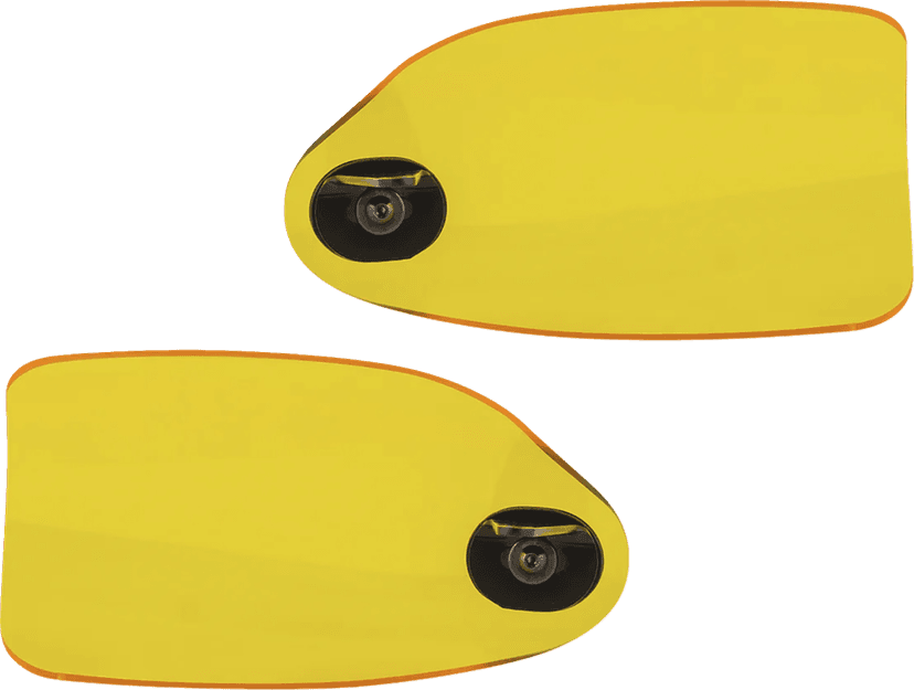 KLOCK WERKS 06352828 Flare® Handguards - Harley-Davidson Cable Clutch - Yellow — image 2 of 6