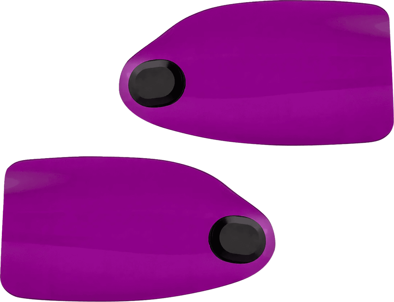 KLOCK WERKS 06352838 Flare® Handguards - Harley-Davidson Cable Clutch - Purple
