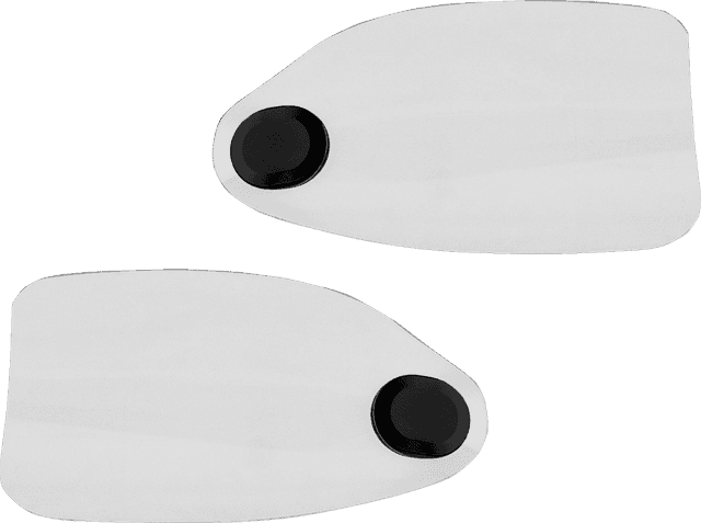 KLOCK WERKS 06352927 Flare® Handguards for Indian - Clear — image 1 of 2