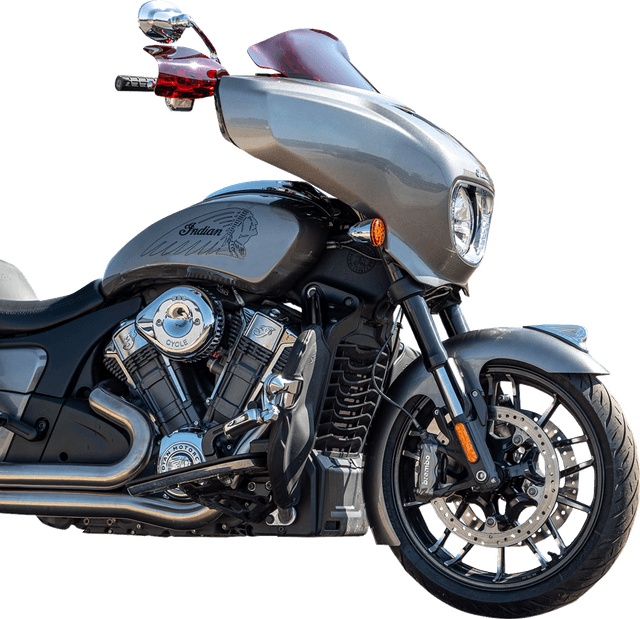 KLOCK WERKS 06352935 Flare® Handguards for Indian - Red — image 3 of 3