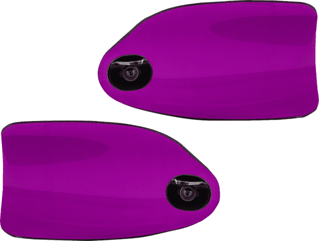 KLOCK WERKS 06352940 Flare® Handguards for Indian - Purple — image 2 of 2