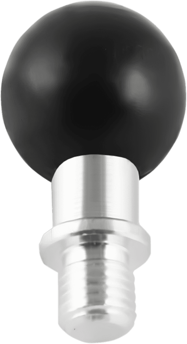 RAM MOUNTS 06360064 Male-Thread Mount Base with 1" Ball - M10 x 1-1/2" Pitch
