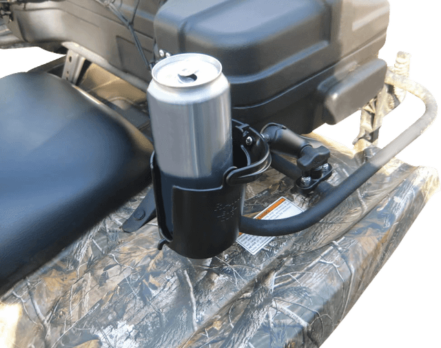 RAM MOUNTS 06360129 Handlebar Rail Mount with U-Bolt Base, Level Cup™ Drink Holder and Koozie — image 2 of 3