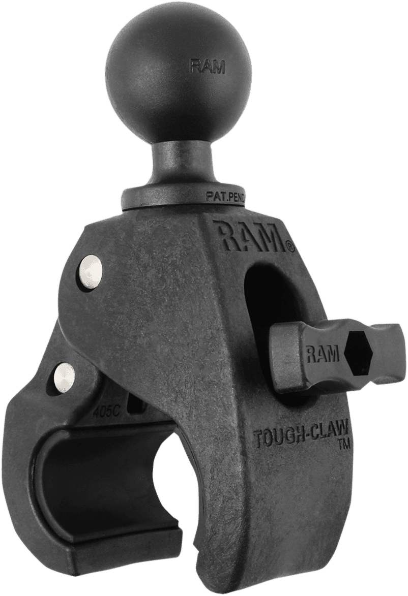 RAM MOUNTS 06360143 Medium Tough-Claw™ with 1" Diameter Rubber Ball