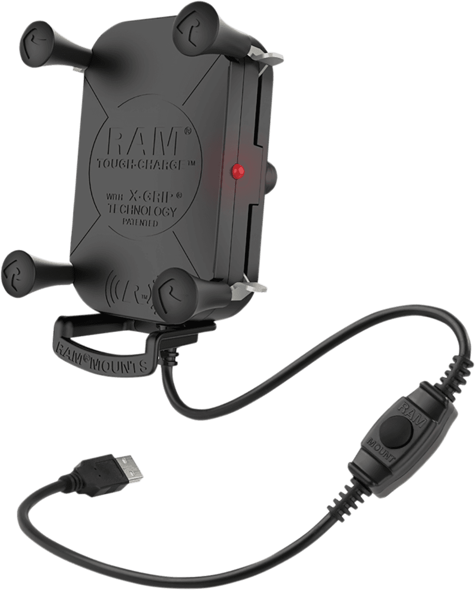 RAM MOUNTS 06360173 Tough-Charge™ Waterproof Wireless Charging Mount - X-Grip® Tech