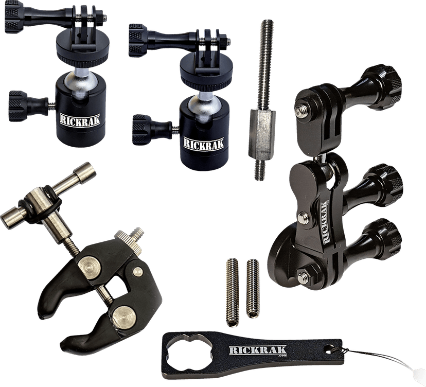 RICKRAK 0636-0219 GoPro Top Grip Kit® Ultimate Camera Mounting System
