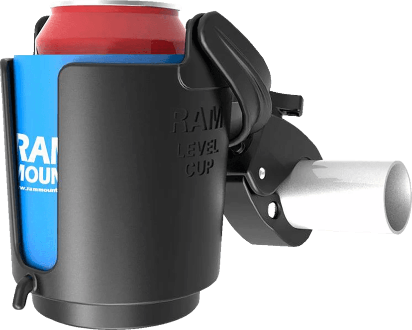 RAM MOUNTS 06360363 Tough-Claw™ Mount with Level Cup™ Drink Holder — image 1 of 7