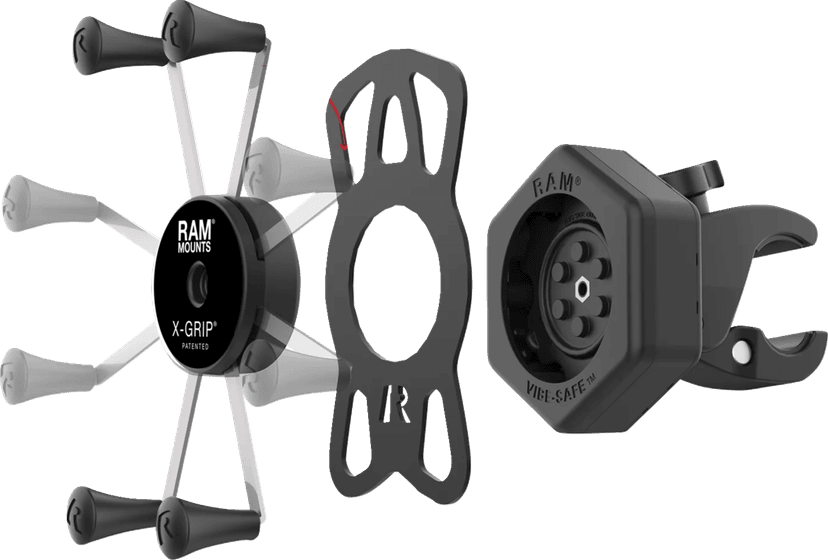 RAM MOUNTS 06360439 X-Grip® Mount Kit - Vibe Safe™ - Tough Claw — image 5 of 5