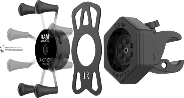 RAM MOUNTS 06360440 X-Grip® Mount Kit - Vibe Safe™ - Tough Claw — image 4 of 5