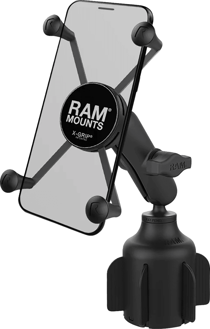 RAM MOUNTS 06360567 X-Grip® Large Phone Mount with Stubby™ Cup Holder Base — image 1 of 2