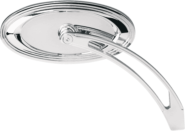 ARLEN NESS 0640-0028 Mirror - Side View - Stepped - Oval - Chrome