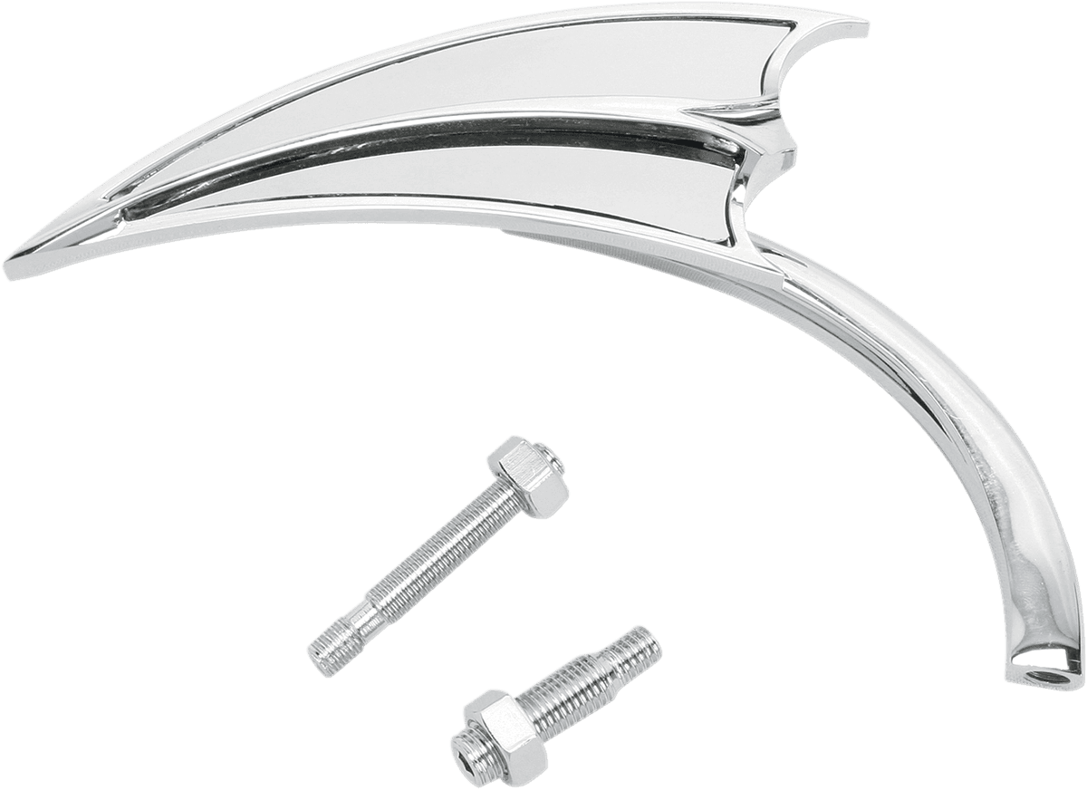 ARLEN NESS 0640-0043 Mirror - Micro - Scoop - Side View - Triangle - Chrome - Right