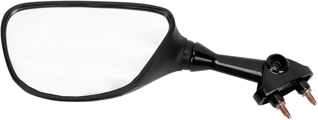 EMGO 0640-0048 Mirror - Side View - Cat Eye - Black - Left