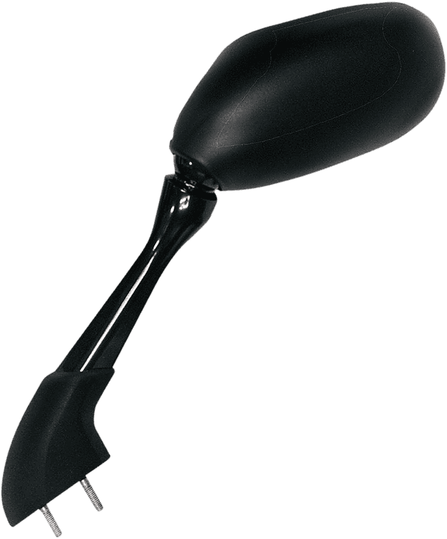 EMGO 0640-0056 Mirror - Side View - Rectangle - Black - Left