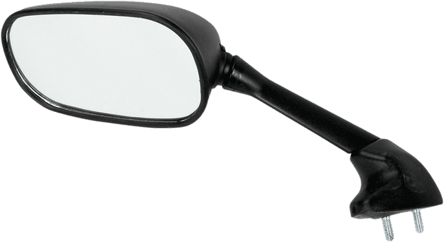 EMGO 0640-0060 Mirror - Side View - Rectangle - Black - Left — image 1 of 2