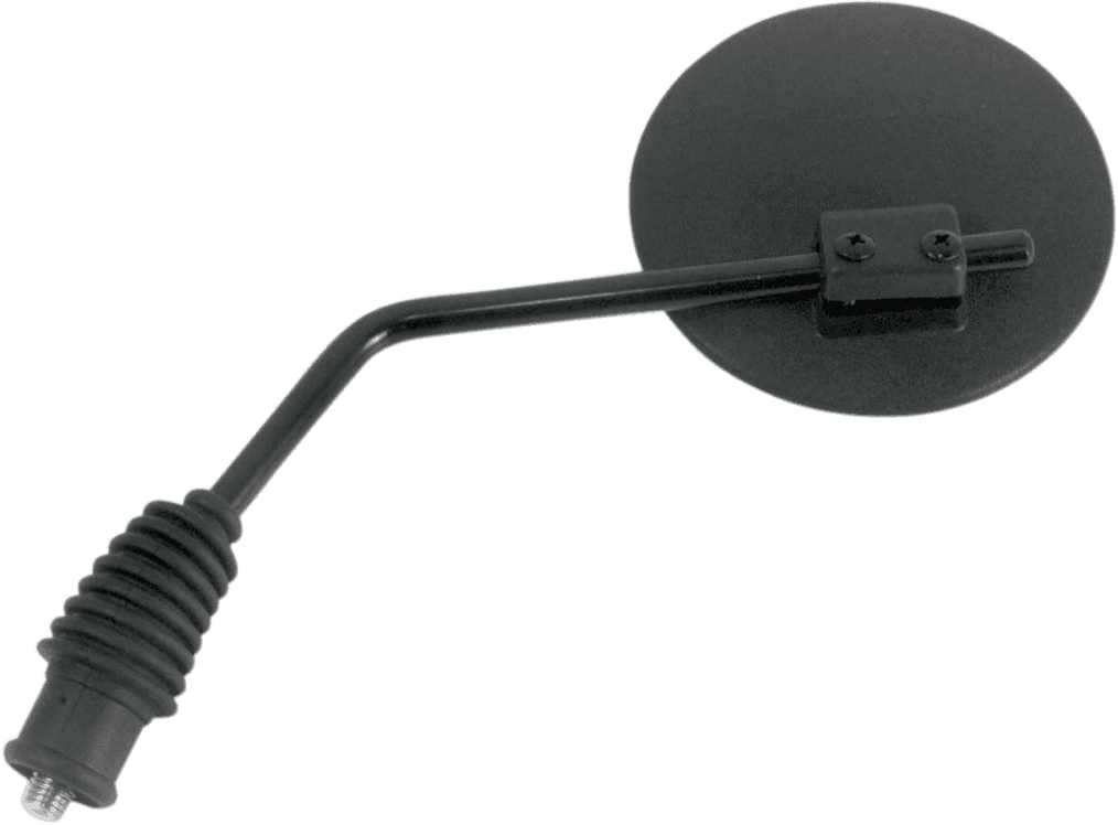 EMGO 0640-0066 Mirror - Enduro - Side View - Round - Black - Each