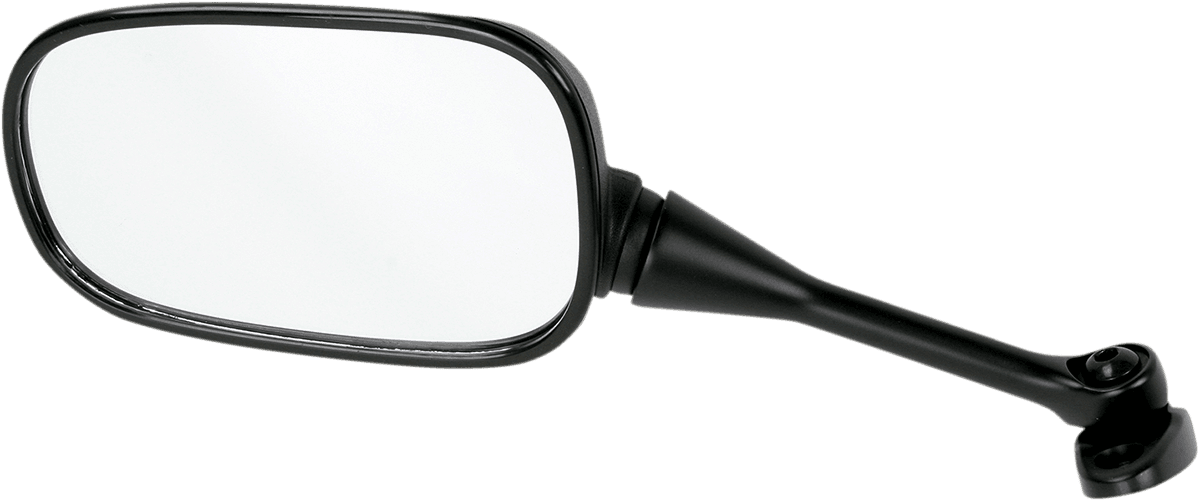EMGO 0640-0069 Mirror - Side View - Rectangle - Black - Left