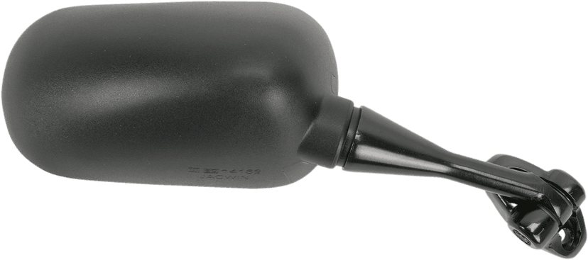 PARTS UNLIMITED 0640-0129 Mirror - Side View - Rectangle - Black - Right — image 2 of 2