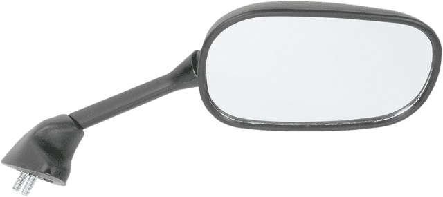 PARTS UNLIMITED 0640-0130 Mirror - Side View - Rectangle - Black - Right — image 1 of 2
