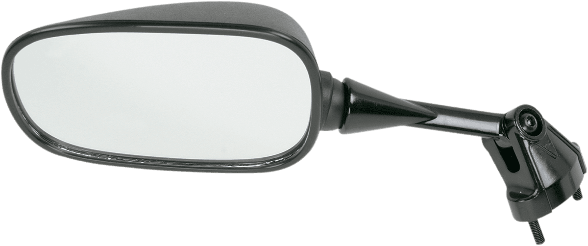 EMGO 0640-0160 Mirror - Side View - Rectangle - Black - Left