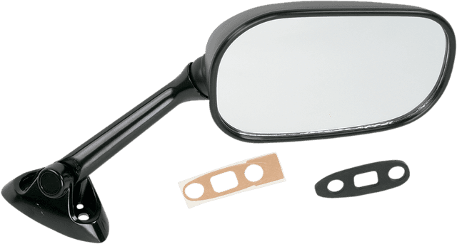 EMGO 0640-0163 Mirror - Side View - Rectangle - Black - Right — image 1 of 2