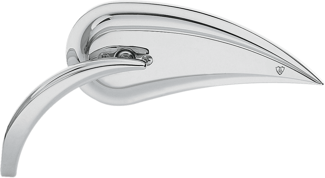 ARLEN NESS 0640-0322 Mirror - Rad III - Side View - Teardrop - Chrome - Left
