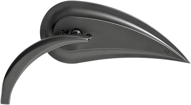 ARLEN NESS 0640-0324 Mirror - Rad III - Side View - Teardrop - Black - Left