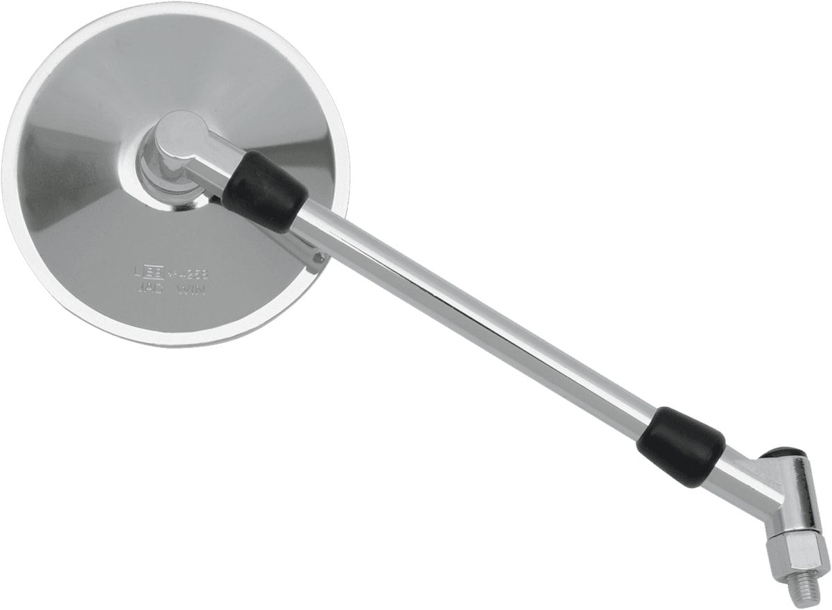 PARTS UNLIMITED 0640-0343 Mirror - Side View - Round - Chrome