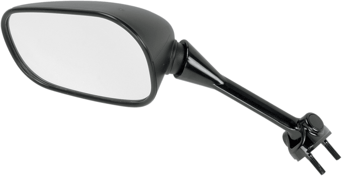 EMGO 0640-0360 Mirror - Side View - Rectangle - Black - Left