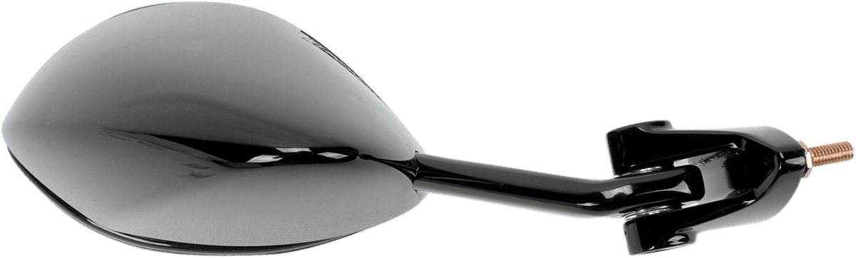 EMGO 0640-0361 Mirror - Side View - Cat Eye - Black - Right