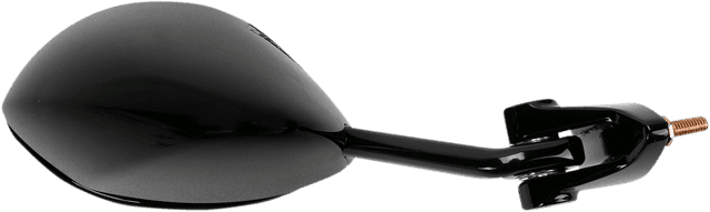 EMGO 0640-0362 Mirror - Side View - Cat Eye - Black - Left — image 2 of 2