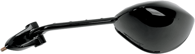 EMGO 0640-0364 Mirror - Side View - Cat Eye - Black - Left — image 2 of 2