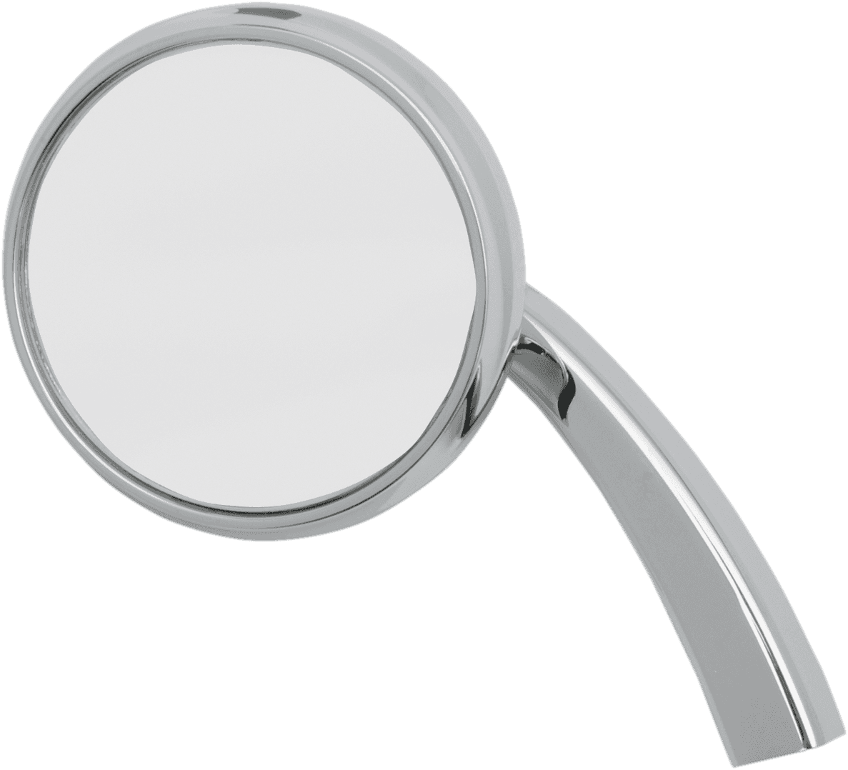 TODD'S CYCLE 0640-0433 Mirror - Shooter - Side View - Round - Chrome - Left - Each