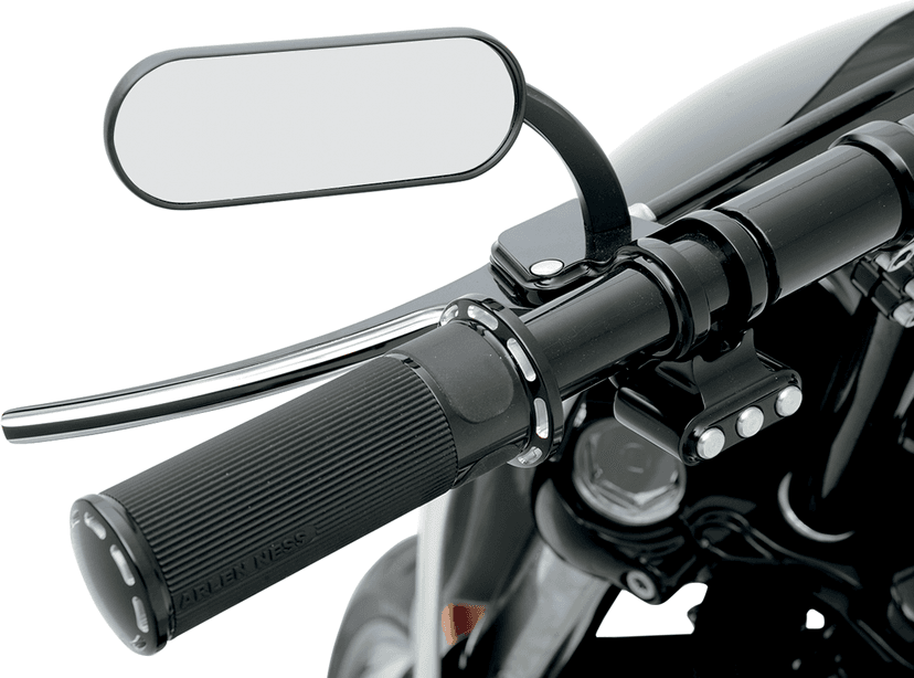 ARLEN NESS 0640-0499 Mirror - Micro - Mini - Side View - Oval - Black - Left — image 3 of 3