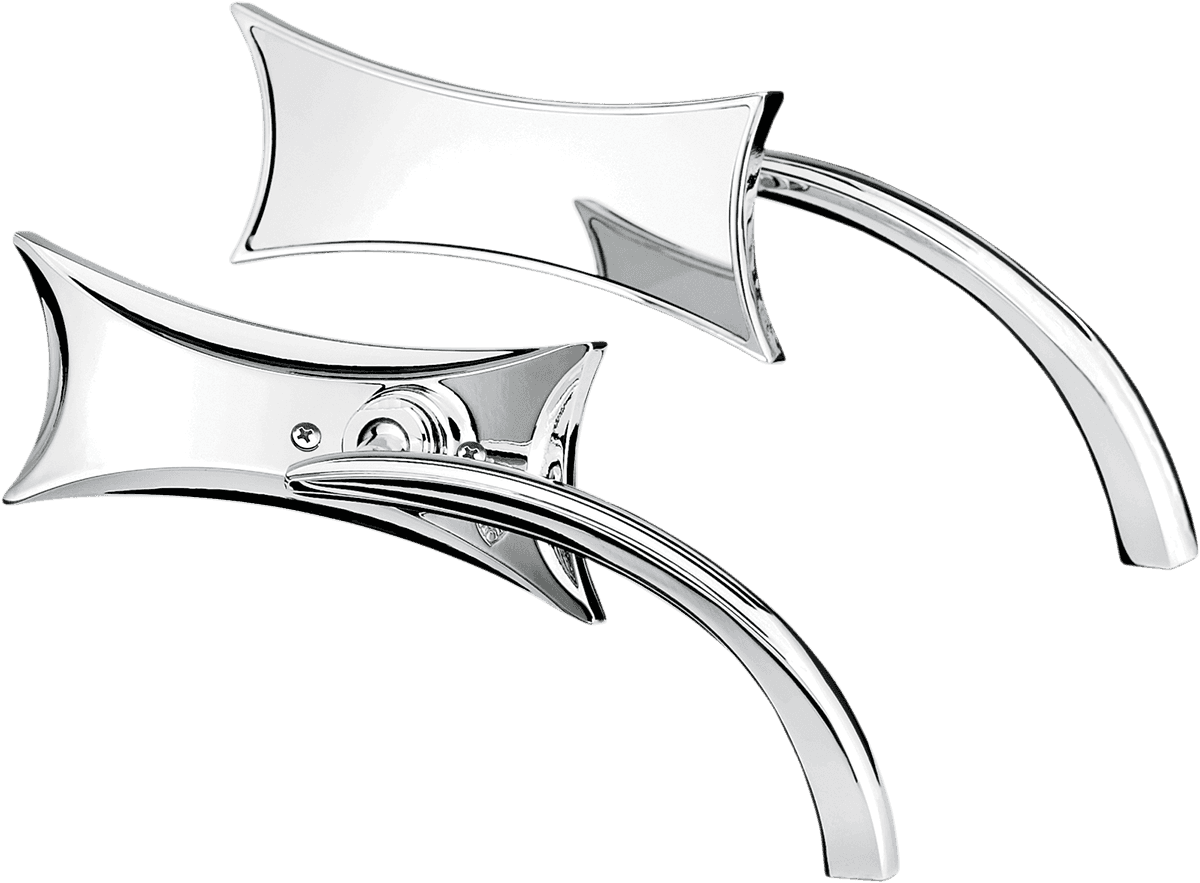 ARLEN NESS 0640-0501 Mirror - Micro - Four-Point - Side View - Rectangle - Chrome - Left