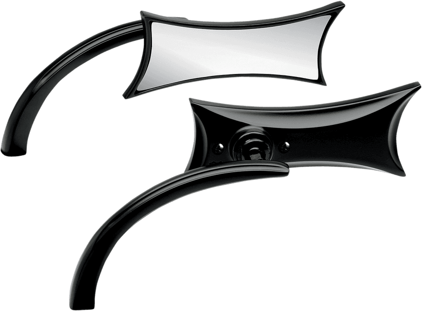 ARLEN NESS 0640-0504 Mirror - Micro - Four-Point - Side View - Rectangle - Black - Right