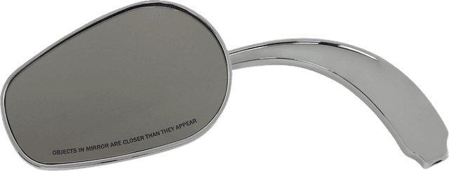 RUSS WERNIMONT DESIGNS 0640-0535 Mirror - Contour - Side View - Oval - Chrome - Left - Each — image 2 of 5