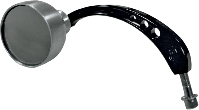JOKER MACHINE 0640-0538 Mirror - Beer Schooner - Side View - Round - Black/Silver - Left — image 1 of 3