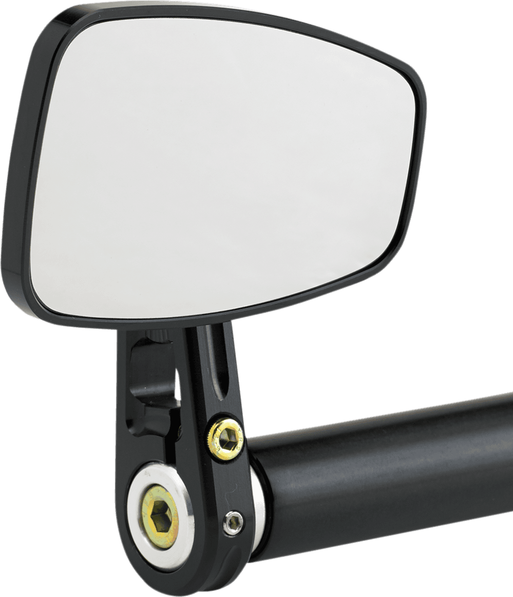 JOKER MACHINE 0640-0610 Mirror - Cafe - Side View - Rectangle - Black - Straight